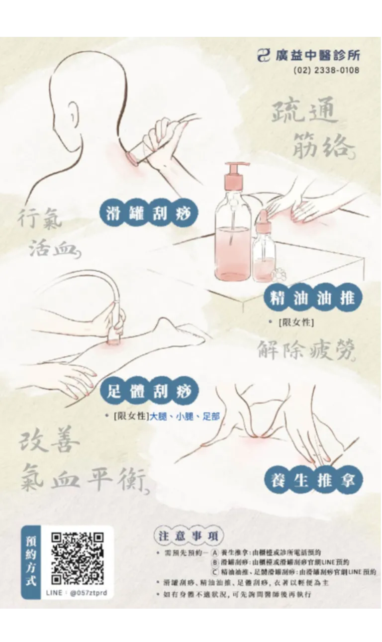 滑罐刮痧